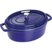 TOPF Marineblau 35.3/29/15.5 cm 405102880 - Dunkelblau, Metall (29cm) - Staub