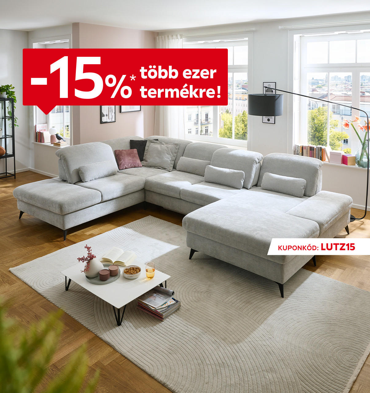 2025.07.10. -07.13 között 15% kedvezményt adunk több ezer termékre áruházainkban és online a LUTZ15 kuponkóddal. További információkért kattintson a „Kivételek és részletek” linkre.