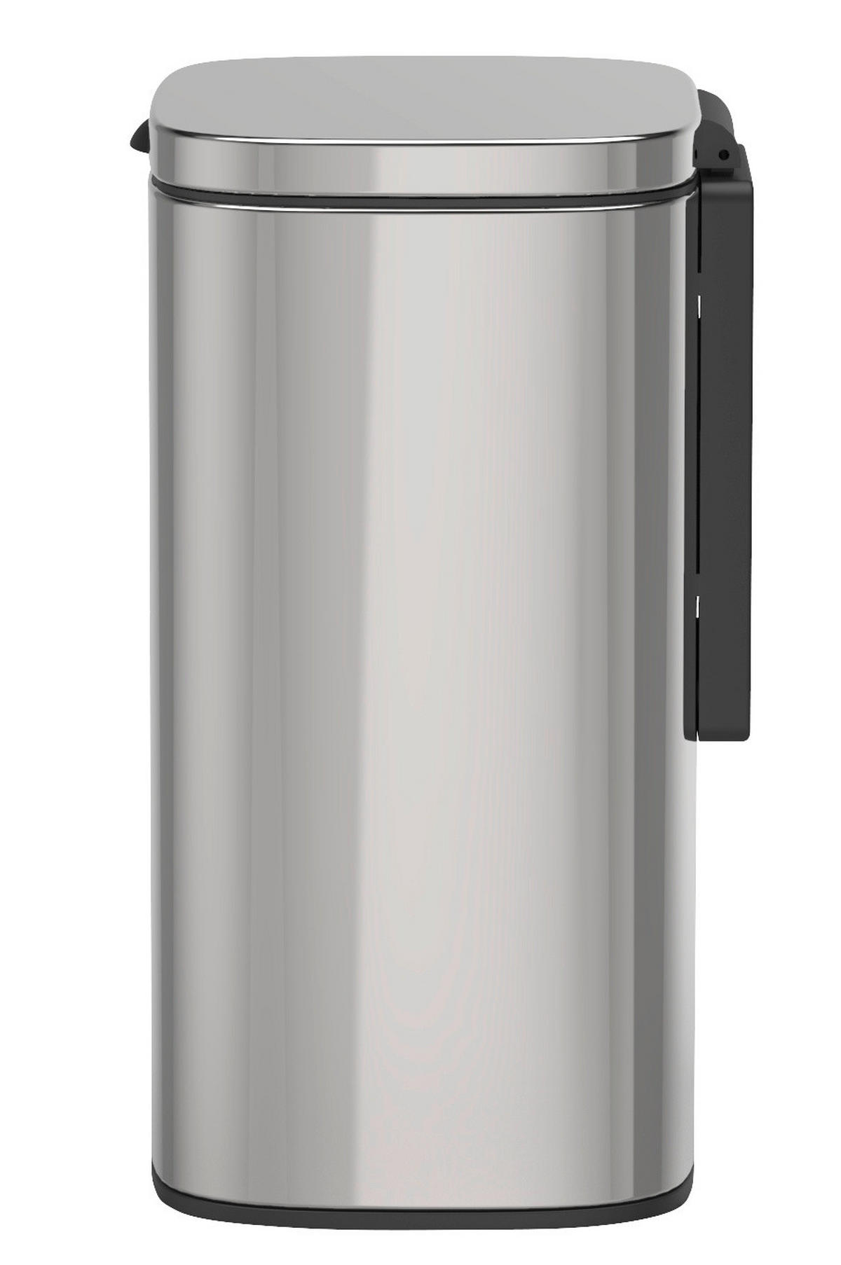ABFALLEIMER zum Aufhängen Sare 5 l 19/21,5/29,5 cm - Silberfarben, Metall (21.5/29.5/19cm) - Wenko