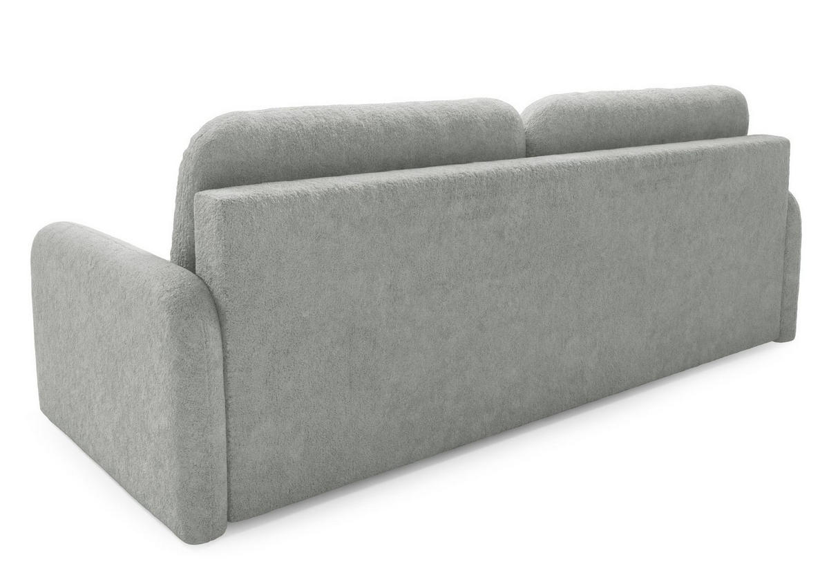 SOFA Grau RAVI Mit Bettkasten Fredo 30 - Grau, Textil (218/90/88cm) - Sepro Meble