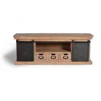 TV-SCHRANK aus Holz - Braun, Holz (150/55/40cm) - Giner y Colomer