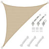 SONNENSEGEL Luftdurchlässig 350/250 cm Beige - Beige, Kunststoff (250/350cm) - Amanka