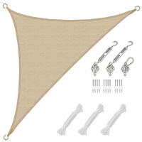 SONNENSEGEL Luftdurchlässig 350/250 cm Beige - Beige, Kunststoff (250/350cm) - Amanka