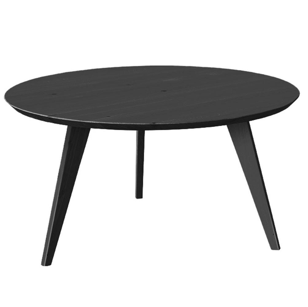 COUCHTISCH Orbetello Schwarz 90 / 90 / 48cm - Schwarz, Holz (90/90/48cm) - Feldmann-Wohnen