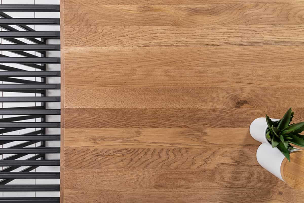 COUCHTISCH ARCHITECTURE Eiche rechteckig Natur 100cm - Goldfarben/Braun, Holz/Metall (55/100/40cm) - riess-ambiente