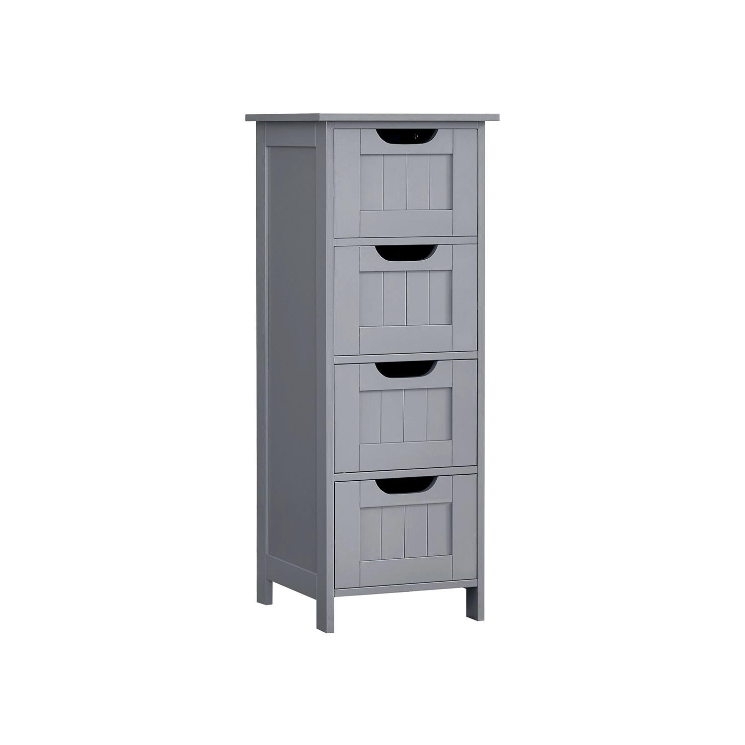 BEISTELLSCHRANK LUSAKA - Grau, Holzwerkstoff (30/82/30cm) - Hansiro