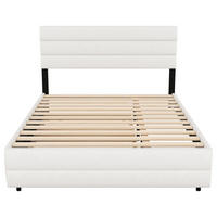POLSTERBETT PANG-8V4N2K 140/200 cm Beige - Beige, Fell - PANGIVO