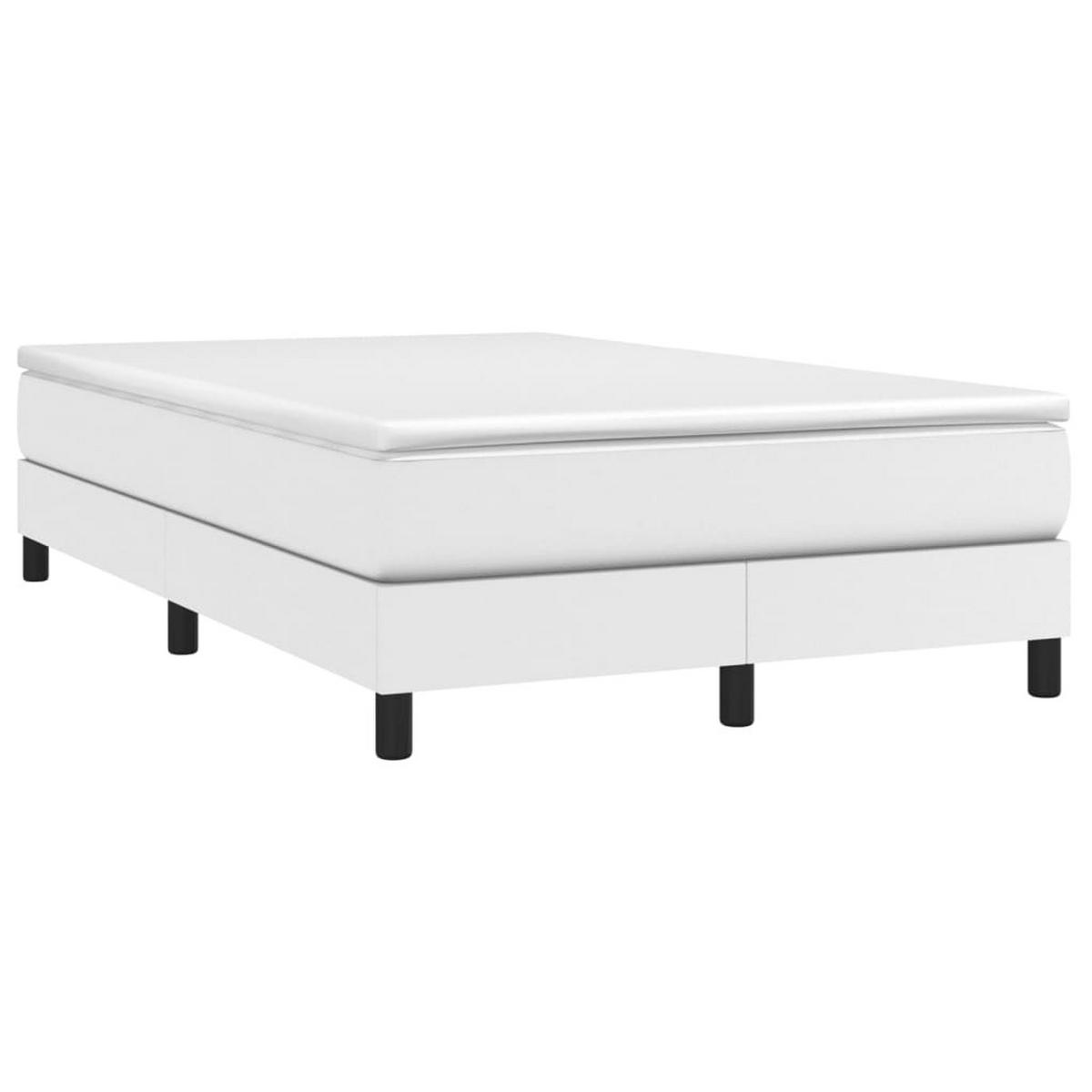 POLSTERBETT Quintero 120/203 cm - Weiß, Holzwerkstoff (120/200cm) - Nettlife
