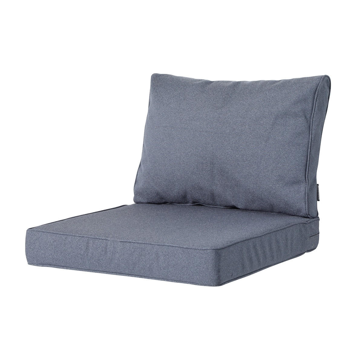 SITZKISSEN Manchester 73/73 cm 2er-Set - Blaugrau, Textil (73/8/73cm) - Madison