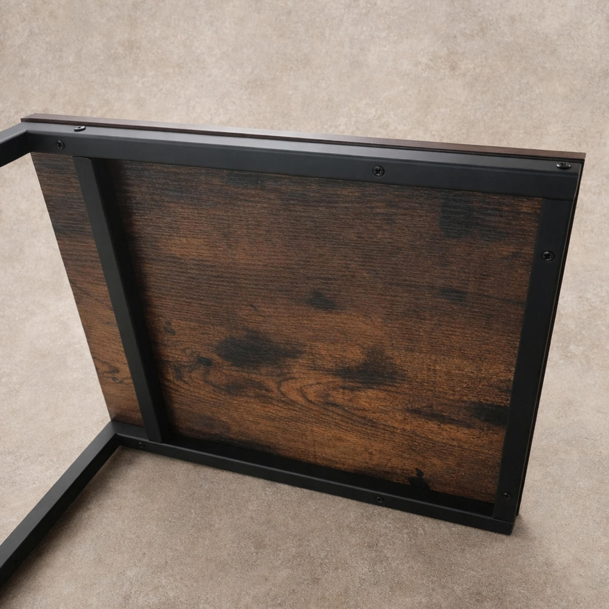 BEISTELLTISCH Kayu Braun 46/36/67 cm - Braun, Metall (46/36/67cm) - SCENA LIVING