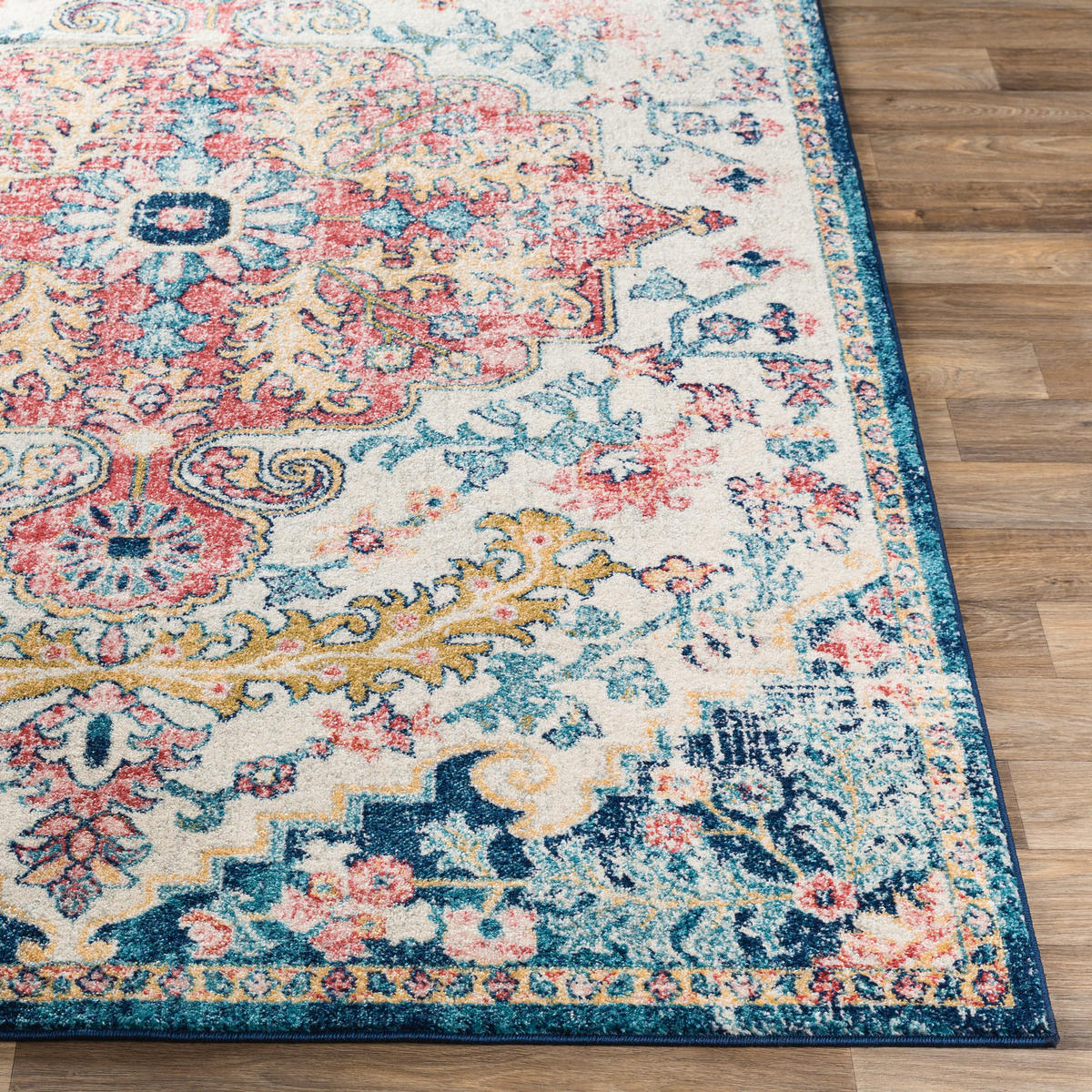 VINTAGE-TEPPICH 160/220 cm Blau - Multicolor, Textil (160/220cm) - LIVABLISS