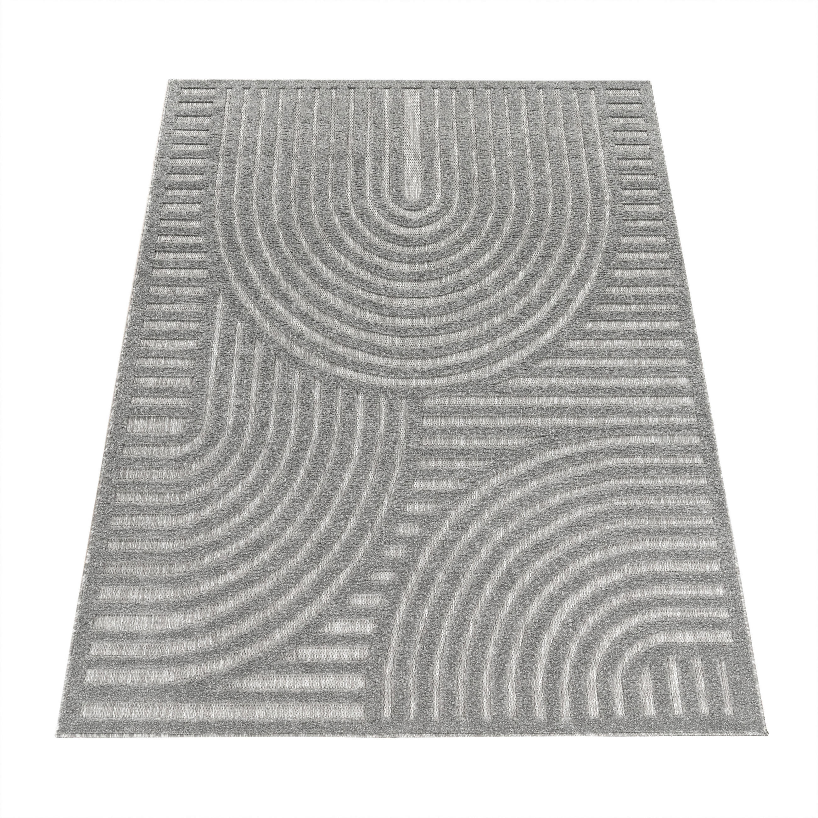 OUTDOORTEPPICH 140/200 cm Livorno 674 - Grau, Textil (140/200cm) - Paco Home