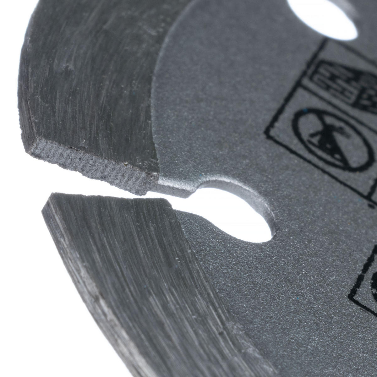 DIAMANTTRENNSCHEIBE Segmentiert - 75 mm, Bohrung 10 mm, 1,2 mm, lasergeschweißt, Trocken, für Baustoffe, Winkelschleifer 12 V - Multicolor, Kunststoff/Metall (10/10/10cm)