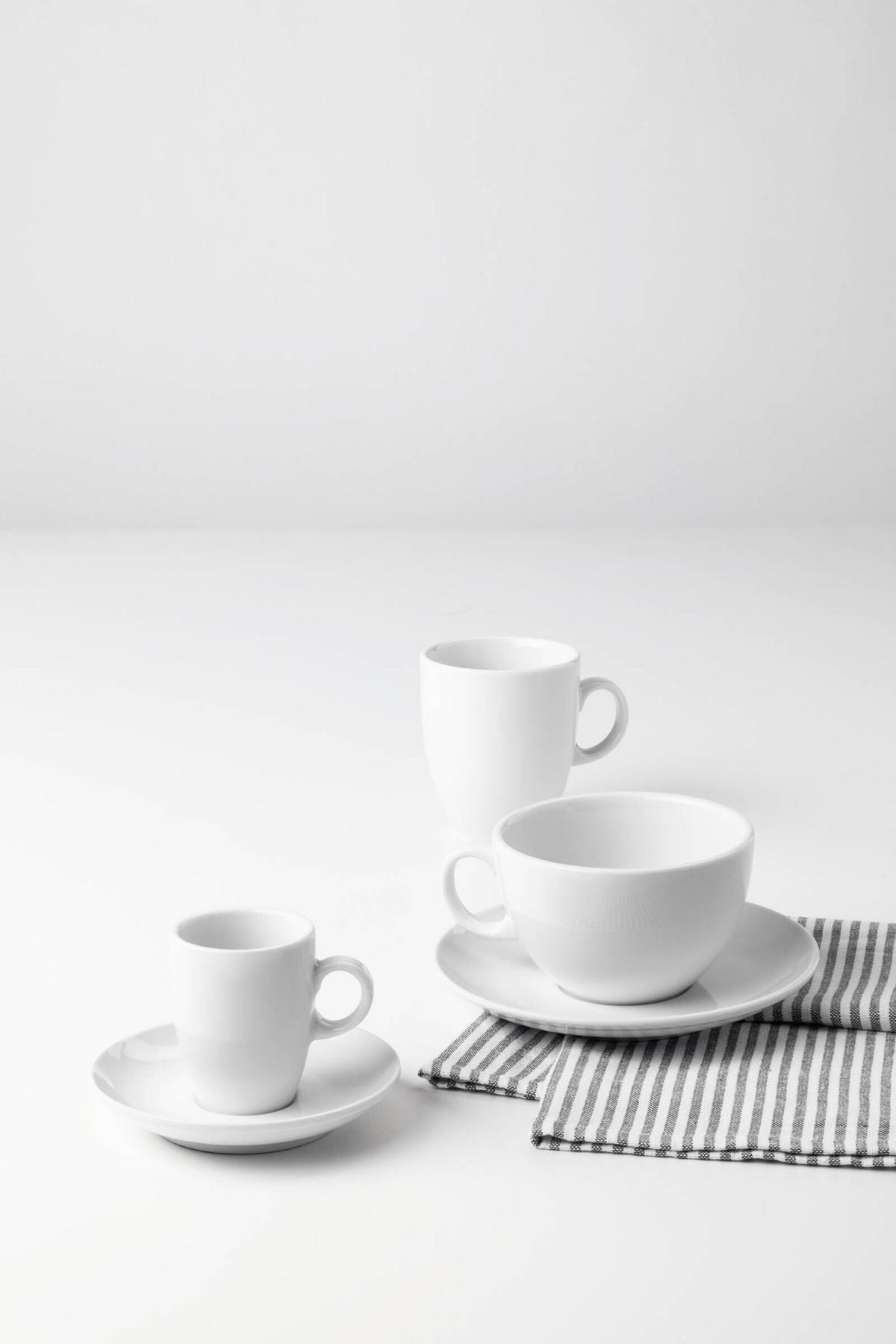 ESPRESSOTASSE MIT UNTERTASSE VIP. weiß 90 ml - Weiß, Keramik (0.09L) - Seltmann Weiden