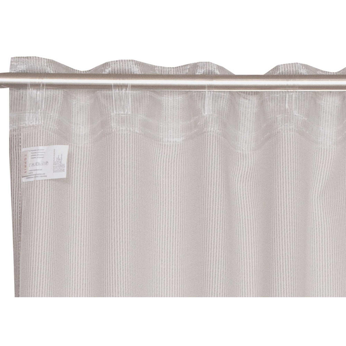 BLICKDICHTER SCHLAUFENVORHANG METRIC - Grau, Textil (130/0.5/250cm) - Esprit