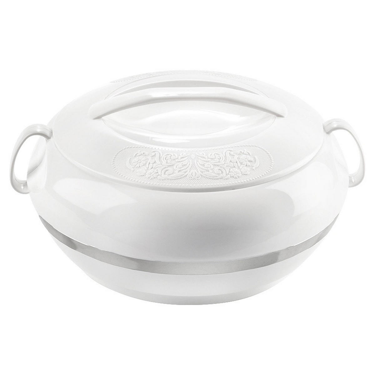 LUNCHTHERMOSKANNE Deluxe 2,3 l - Weiß, Kunststoff (24/11/24cm) - Orion 