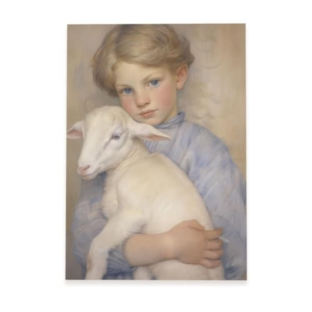 POSTER Lady Fox Im Kleid Blatt A3 Rahmenlos - Klar, Papier (29.7/5/42cm) - Nacnic