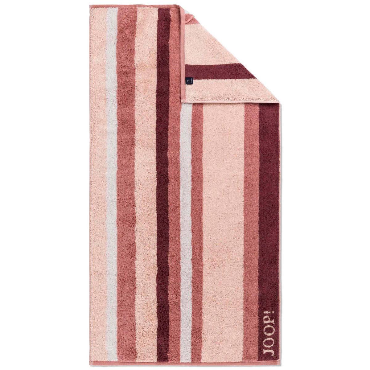 DUSCHTUCH VIBE STREIFEN 1698 PUDER - 22 - Rosa, Textil (80/150cm) - Joop!