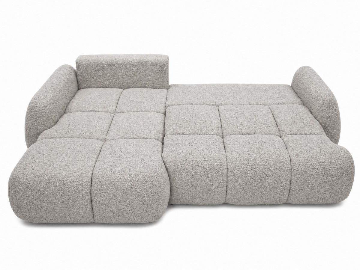 ECKSOFA Loria, Seite: Links - Schwarz/Rosa, Holz/Kunststoff (273/183cm) - Sofnet