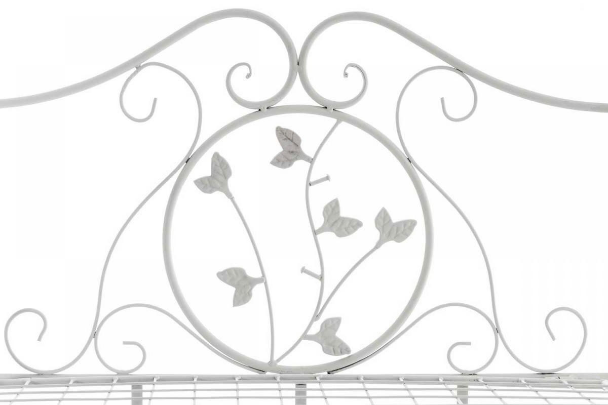 STANDREGAL Metall Weiß - Weiß, Metall (60/158/33cm) - CLP