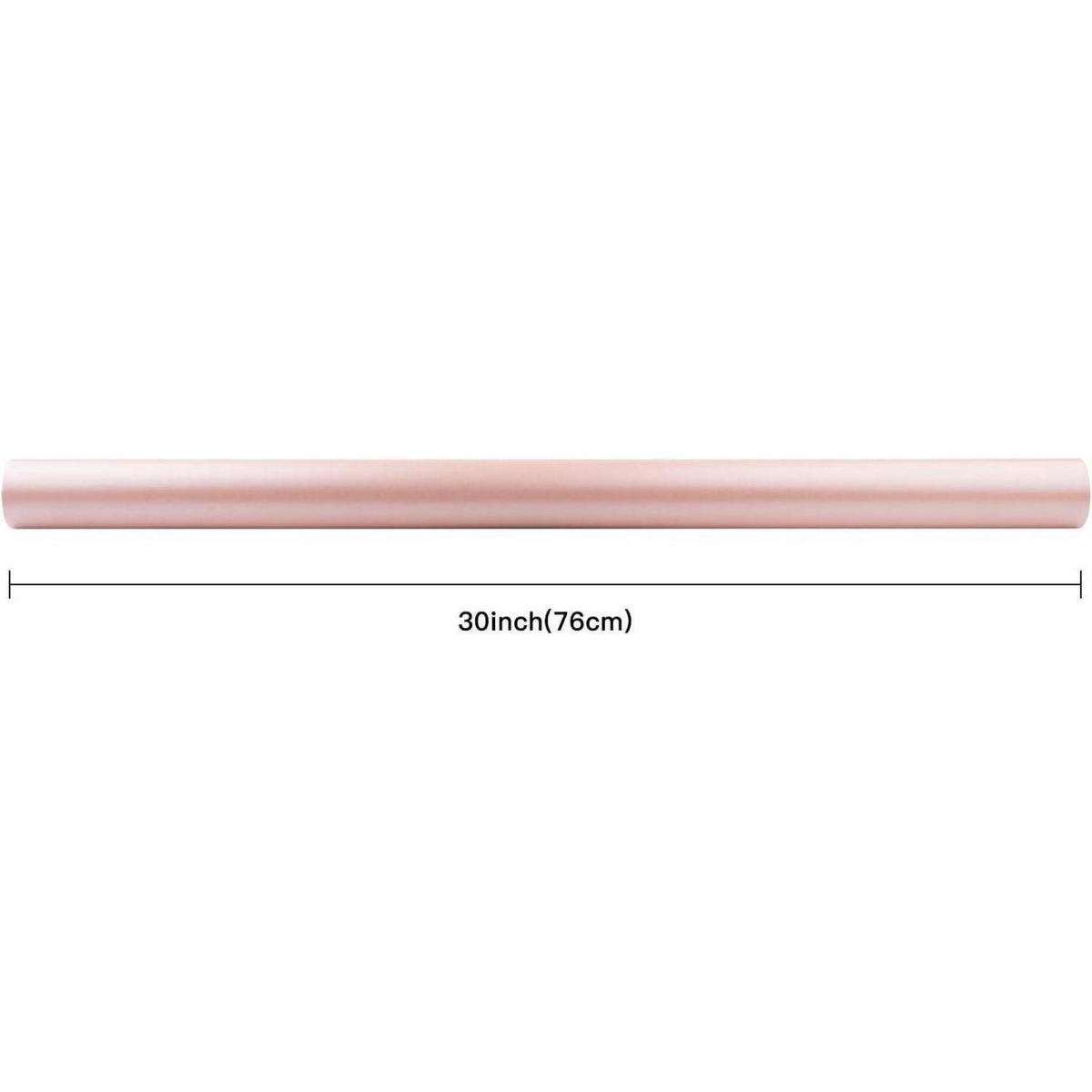 GESCHENKPAPIER Rosa Matt mit Perlglanz 76 cm x 10 m - Rosa, Papier (4/4/76cm)
