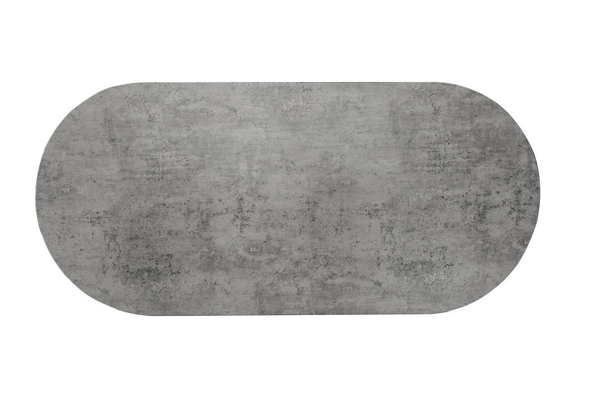 ESSTISCH OVI - Grau, Holz (90/204/75cm) - SAM