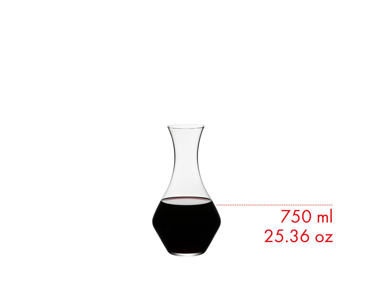 DEKANTER Cabernet transparent 0,75 Liter - Transparent, Glas (0.75L) - Riedel