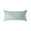 BIO-KISSENBEZUG Satin, Fadendichte 400 - Hellblau, Textil (40/80cm) - Homescapes