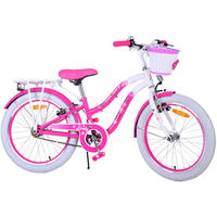 KINDERFAHRRAD Lovely - Mädchen - 20 Zoll - 2 Handbremsen - Rosa - Rosa, Metall (82cm) - TPFSports