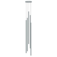 LED-HÄNGELEUCHTE - Grau, Metall (16/16/160cm) - Lumicom