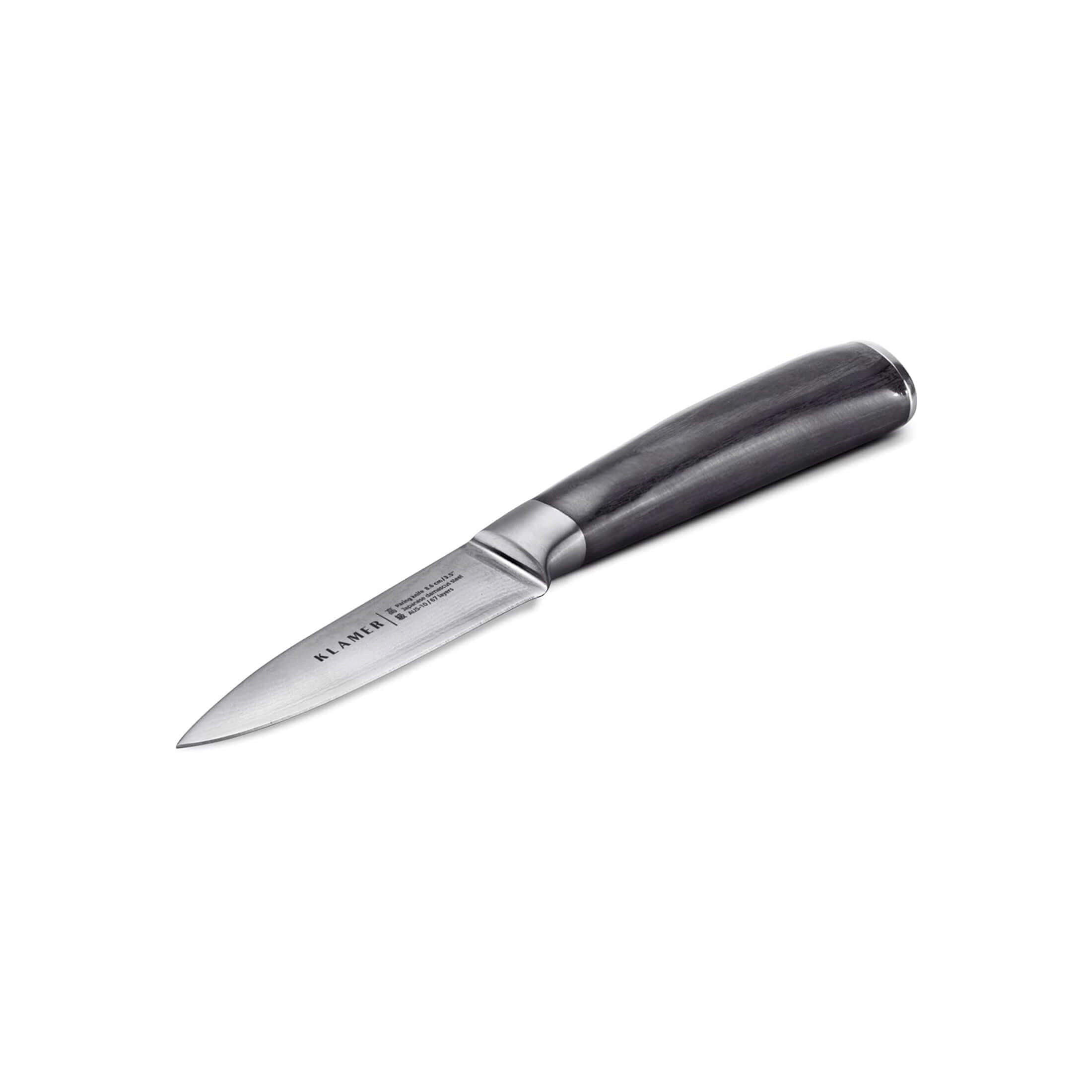 Klamer Messer Schwarz 20 cm