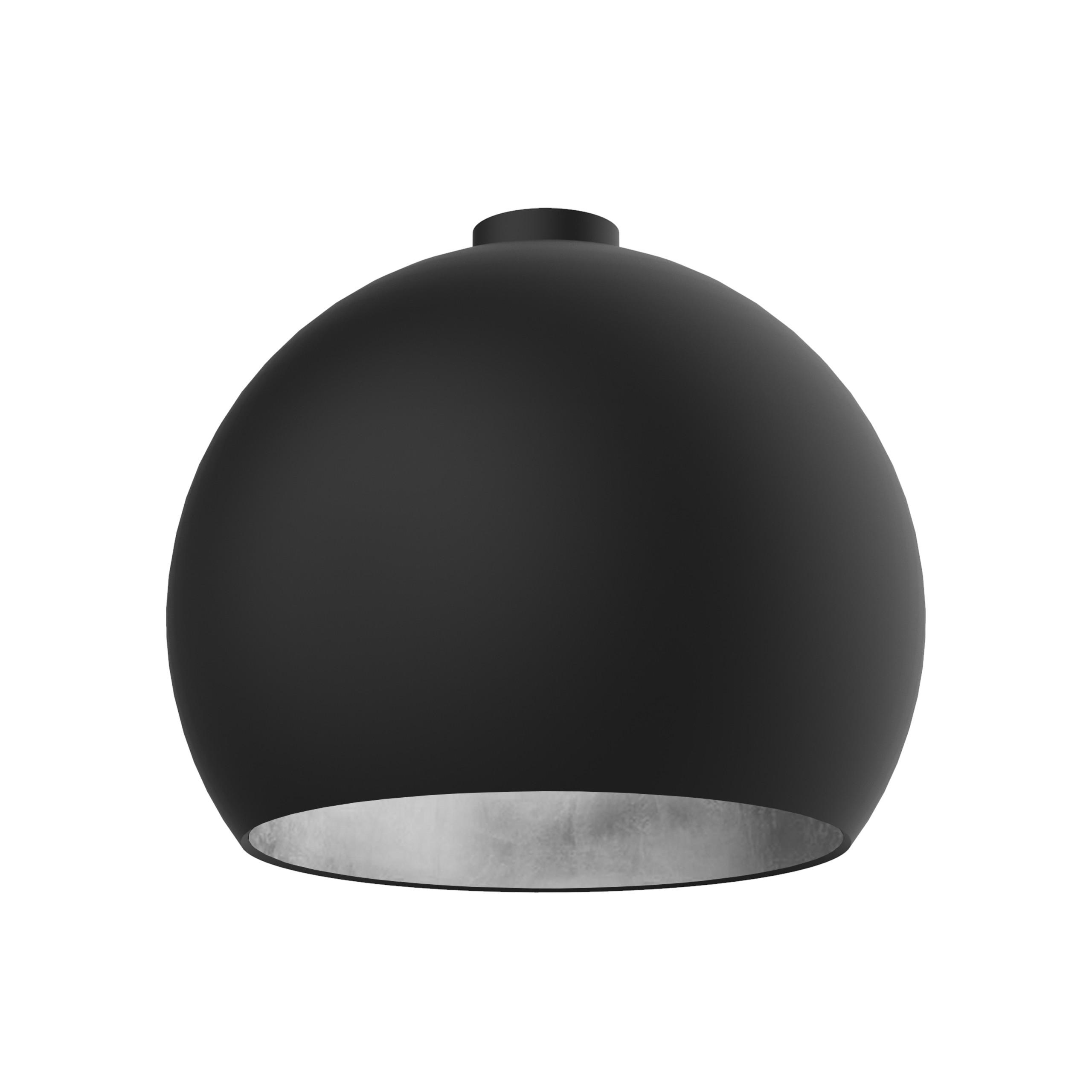 DECKENLEUCHTE - Schwarz, Metall (40/40/35cm) - Lumicom