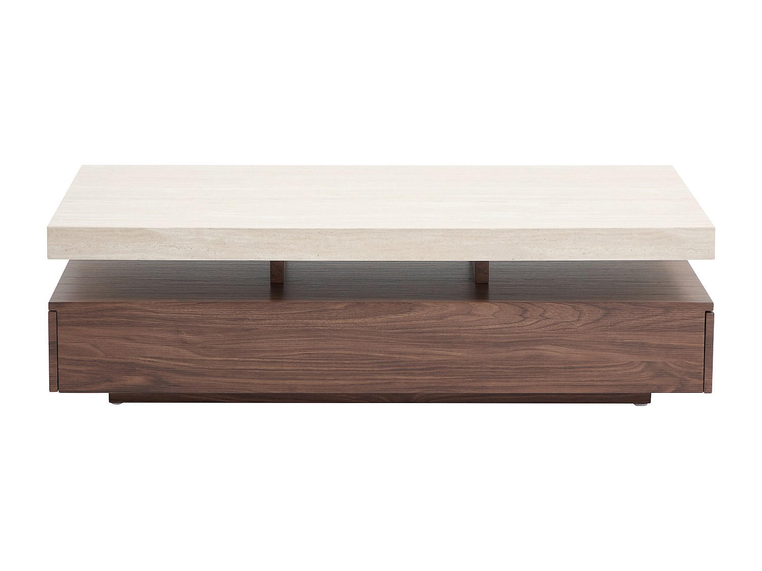 COUCHTISCH - 120 cm x 60 cm - holz - beige, naturfarben hell Felix - Beige/Naturfarben, Holz (60/120/35cm) - Vente-Unique