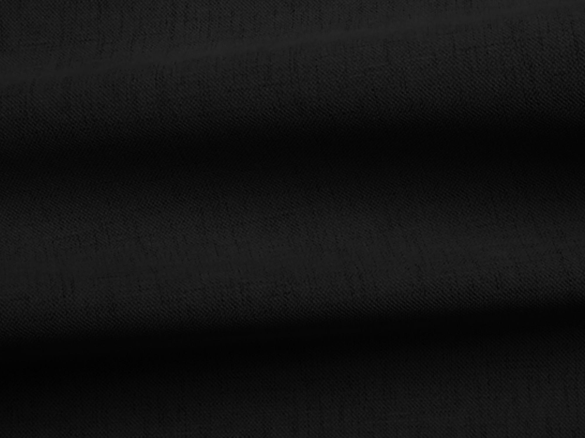 2-SITZER SOFA Strukturstoff Schwarz - Schwarz, Holzwerkstoff/Kunststoff (180/77/90cm) - Makamii
