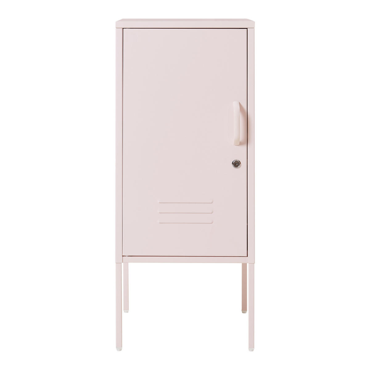 NACHTTISCH Hausjärvi - Rosa, Metall (35/82/35cm) - [en.casa]