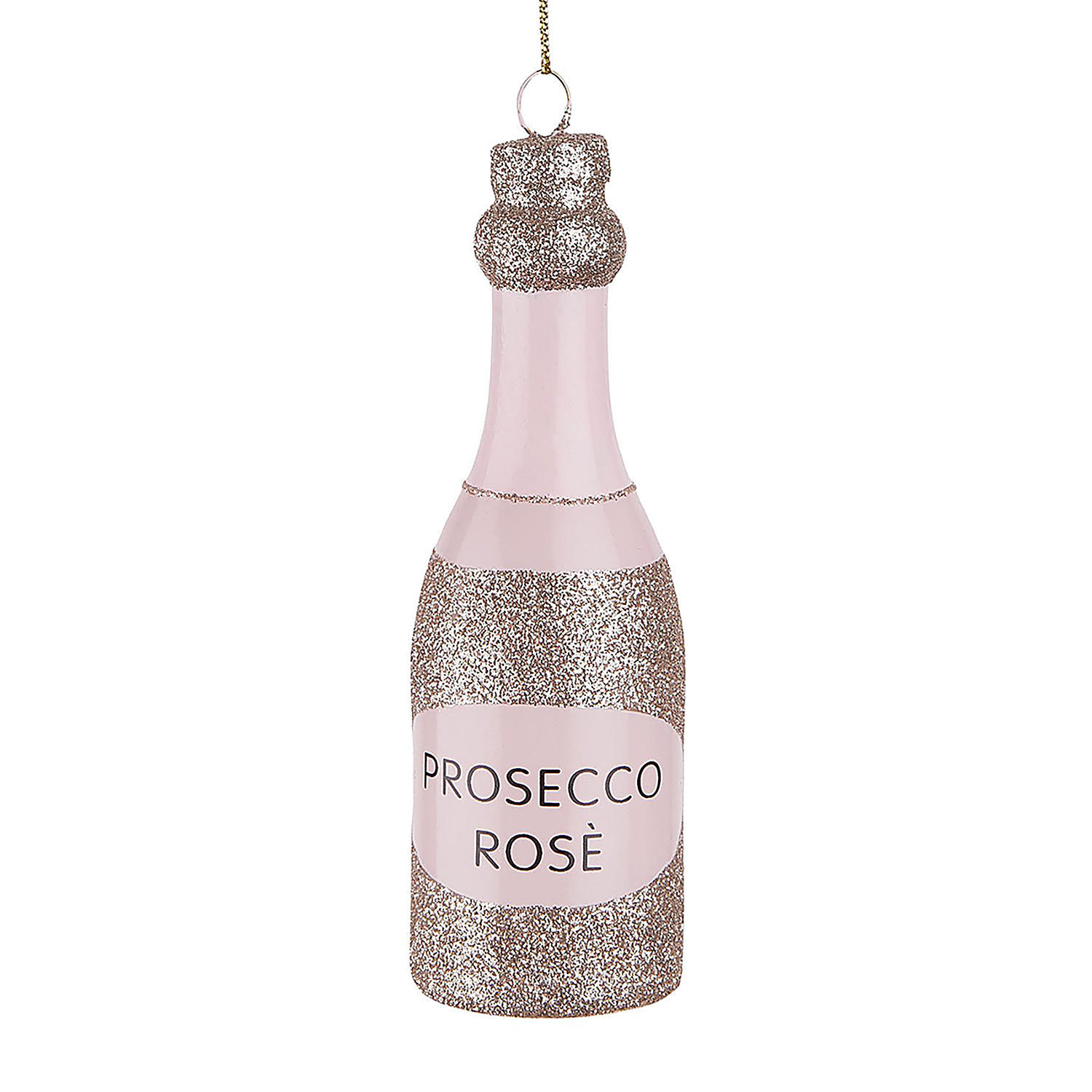BAUMANHÄNGER Hang On Prosecco - Pink, Glas (12/0.5/3cm) - Butlers
