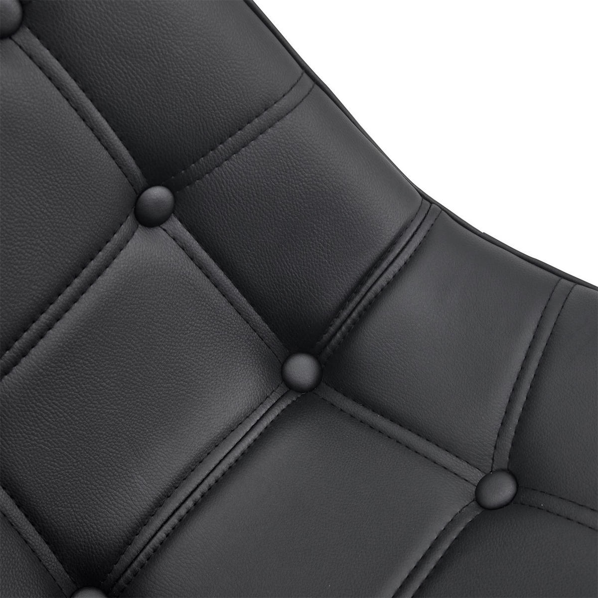 ESSZIMMERSTUHL IMRAN 4ER-SET - Schwarz, Textil (44/84/53cm) - IDIMEX