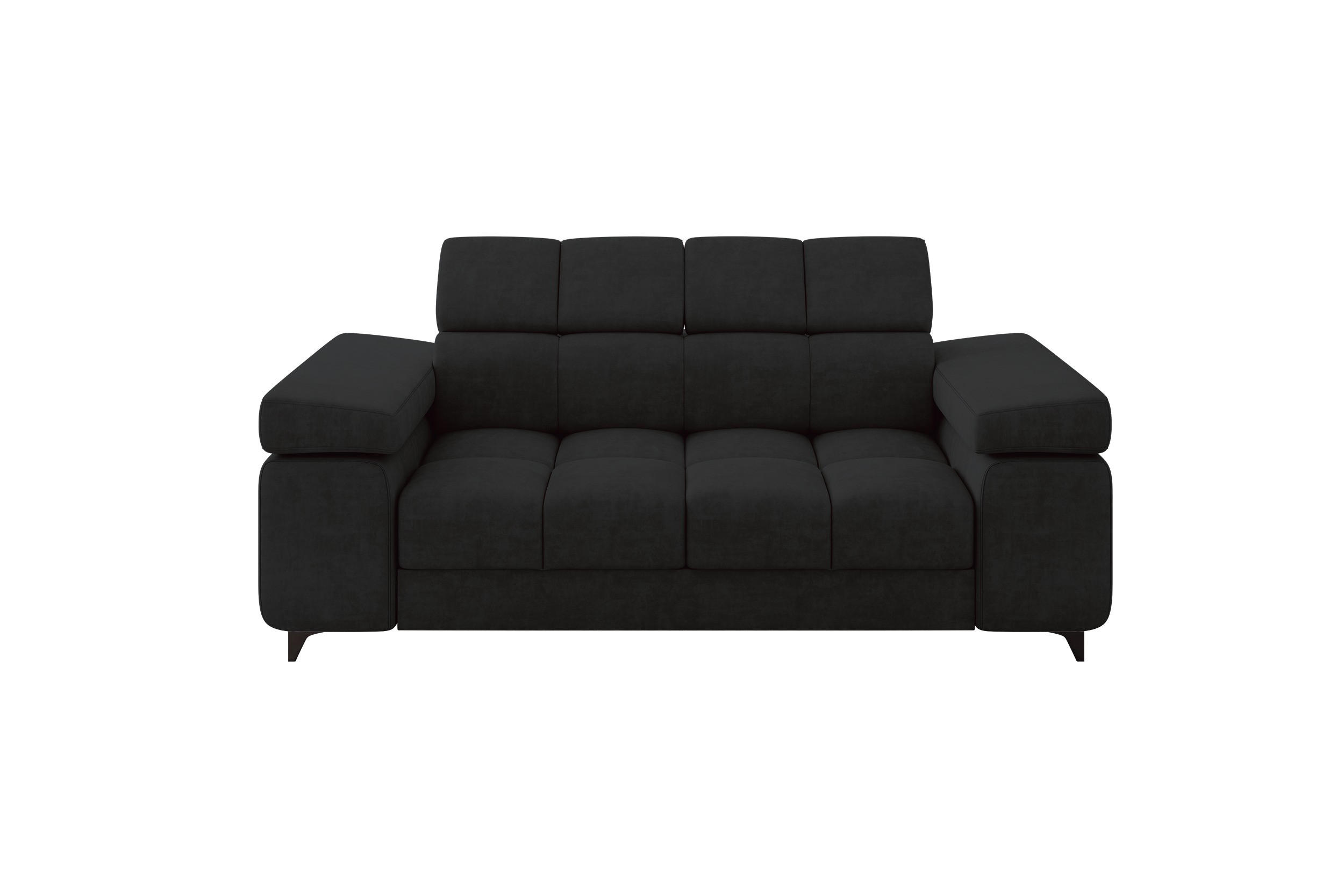 Altdecor Sofa Schwarz 194x90x97 cm