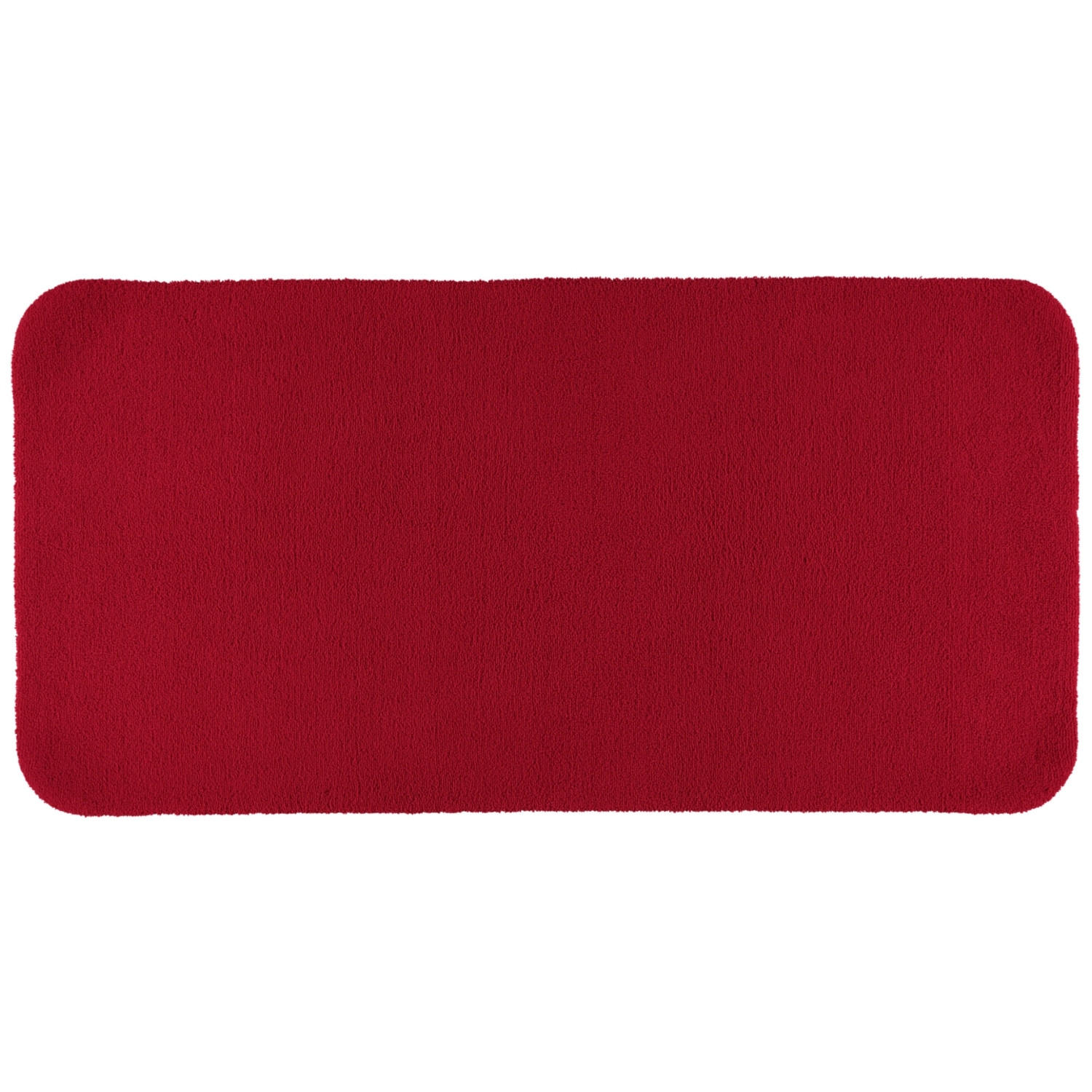 BADTEPPICHE ASPECT CARDINAL - 349 - Rot, Textil (80/160cm) - Rhomtuft