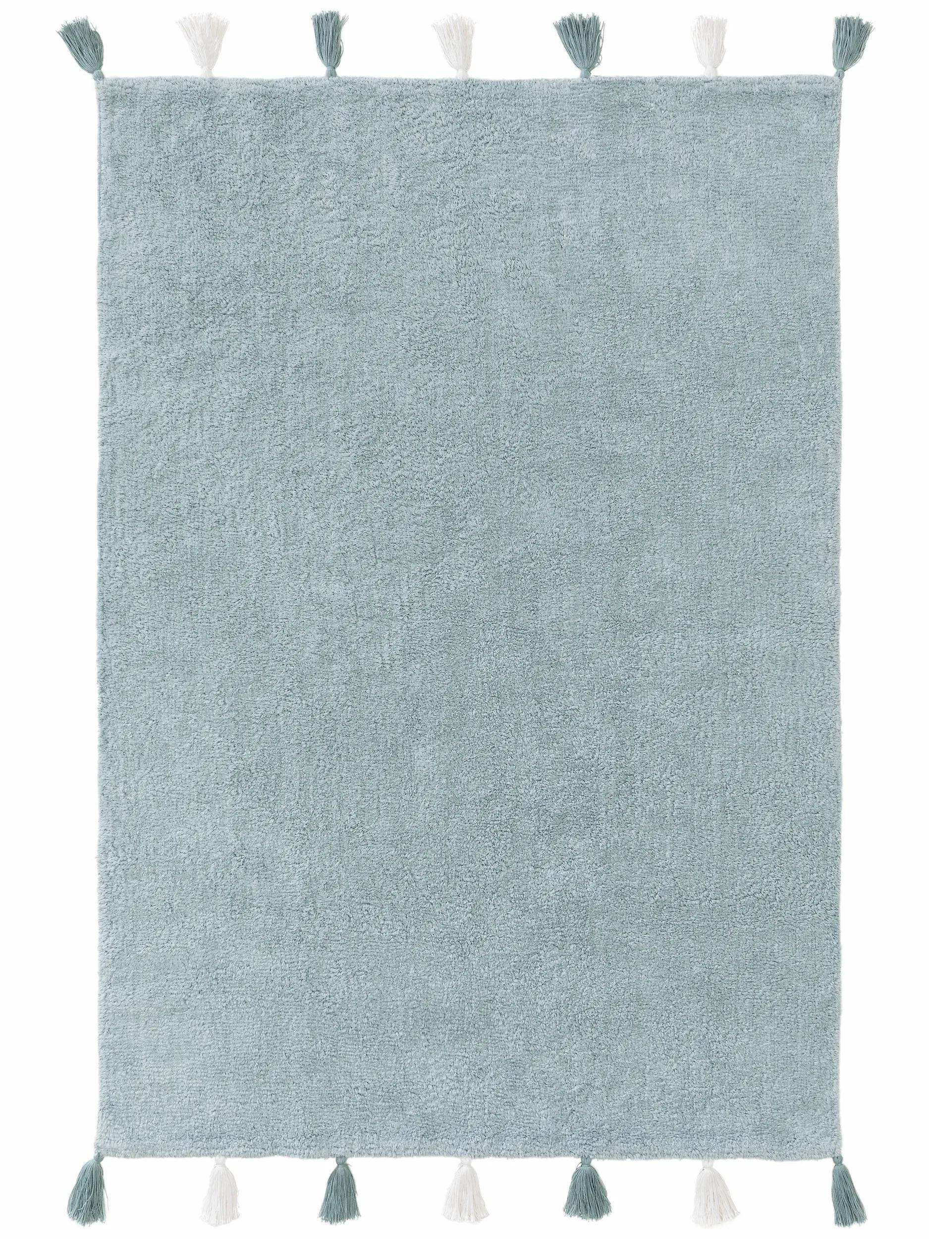 KINDERTEPPICH waschbar Malu Mint 150x220 cm - Mintgrün, Naturmaterialien/Textil (150/220cm) - Lytte