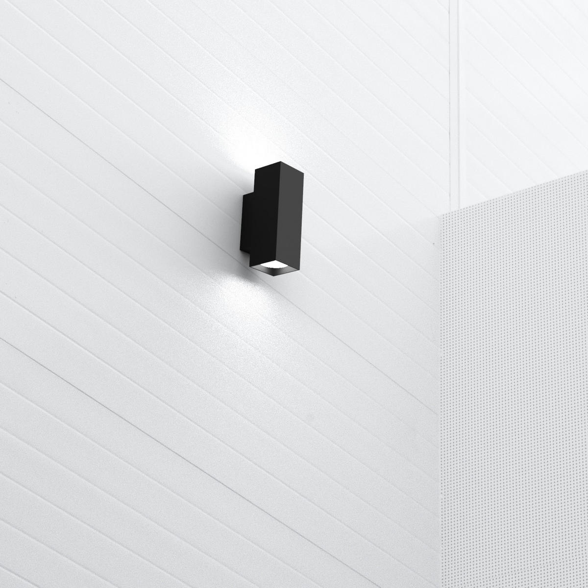WANDLEUCHTE - Dunkelbraun, Metall (6/18/6cm) - Lumicom