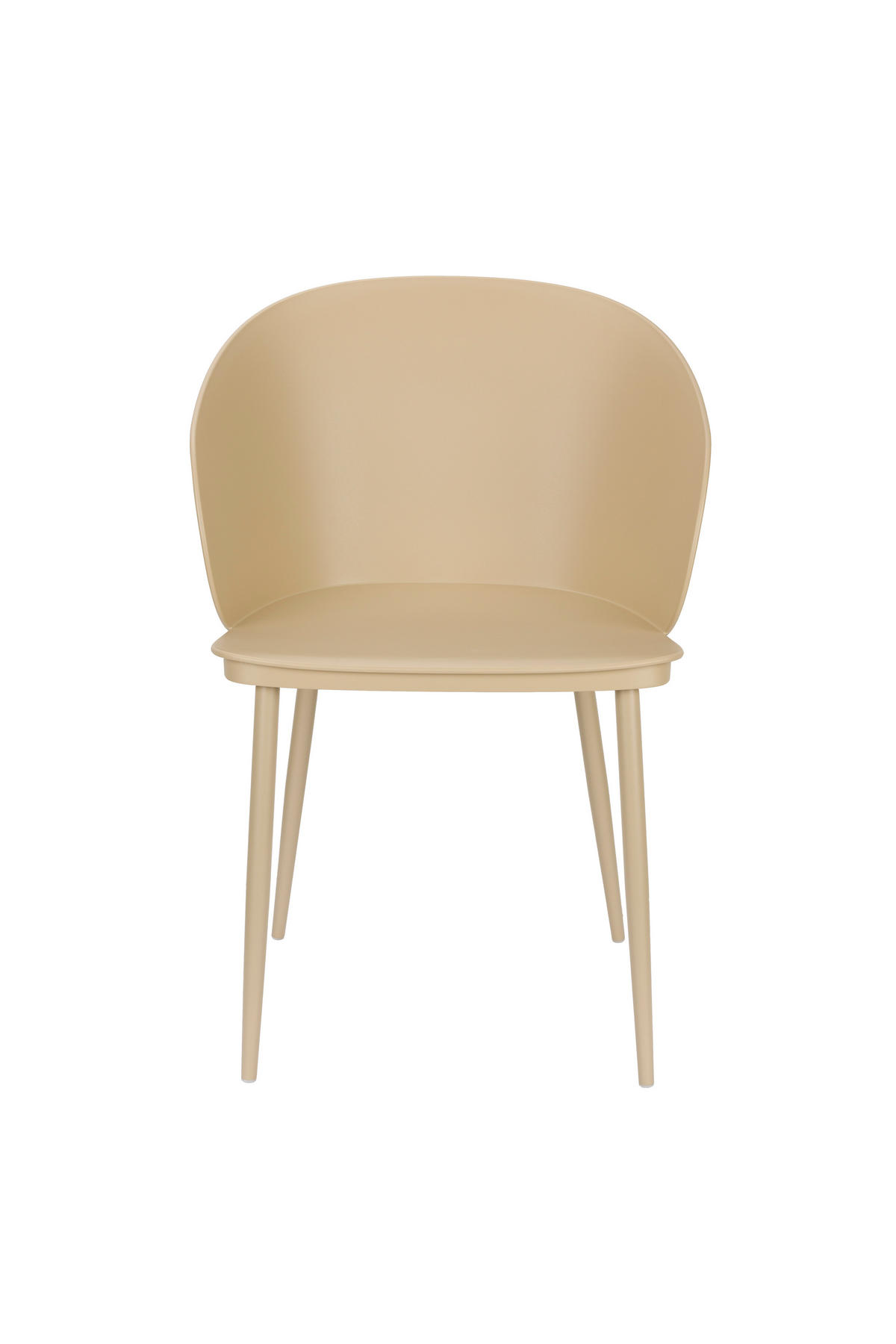 ESSZIMMERSTUHL Gigi - Weiß - 55.5/56.5/80.5 cm - 2er-Set - Weiß, Kunststoff (56.5/80.5/55.5cm)