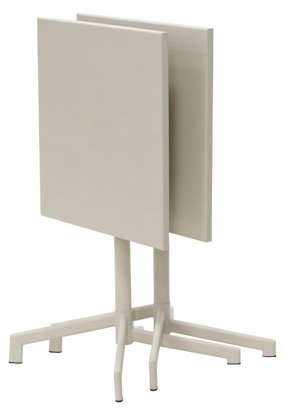 CAFÉTISCH, Adam, Sandfarben, Stahl, 60 x 60 x 73 cm - Sandfarben, Metall (60/60/73cm) - ebuy24
