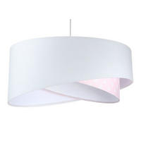 HÄNGELEUCHTE Rosa 50/23 cm - Pink, Kunststoff (50/1/23cm) - ONZENO