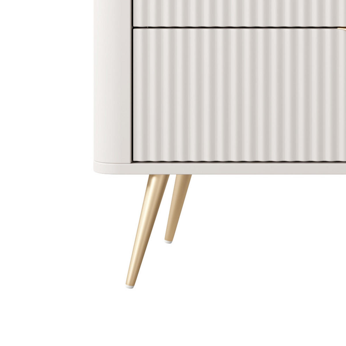 SCHUBLADENKOMMODE Lante beige 163 / 38 / 81cm - Beige, Holz/Holzwerkstoff (163/81/38cm) - Feldmann-Wohnen