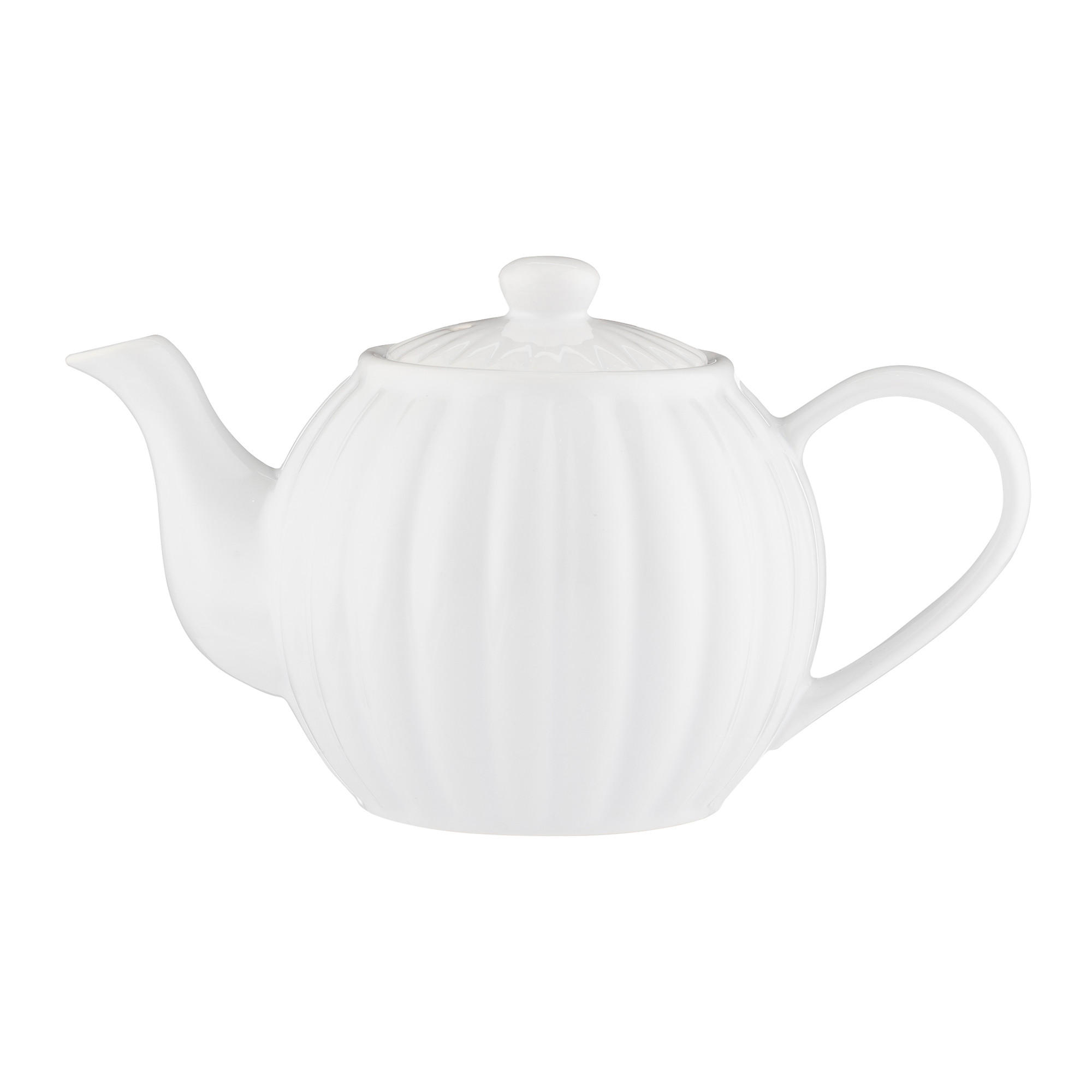 TEEKANNE Luxe, weiß 1100 ml für 6 Tassen Price & Kensington - Weiß, Keramik (1.1L) - Price & Kensington