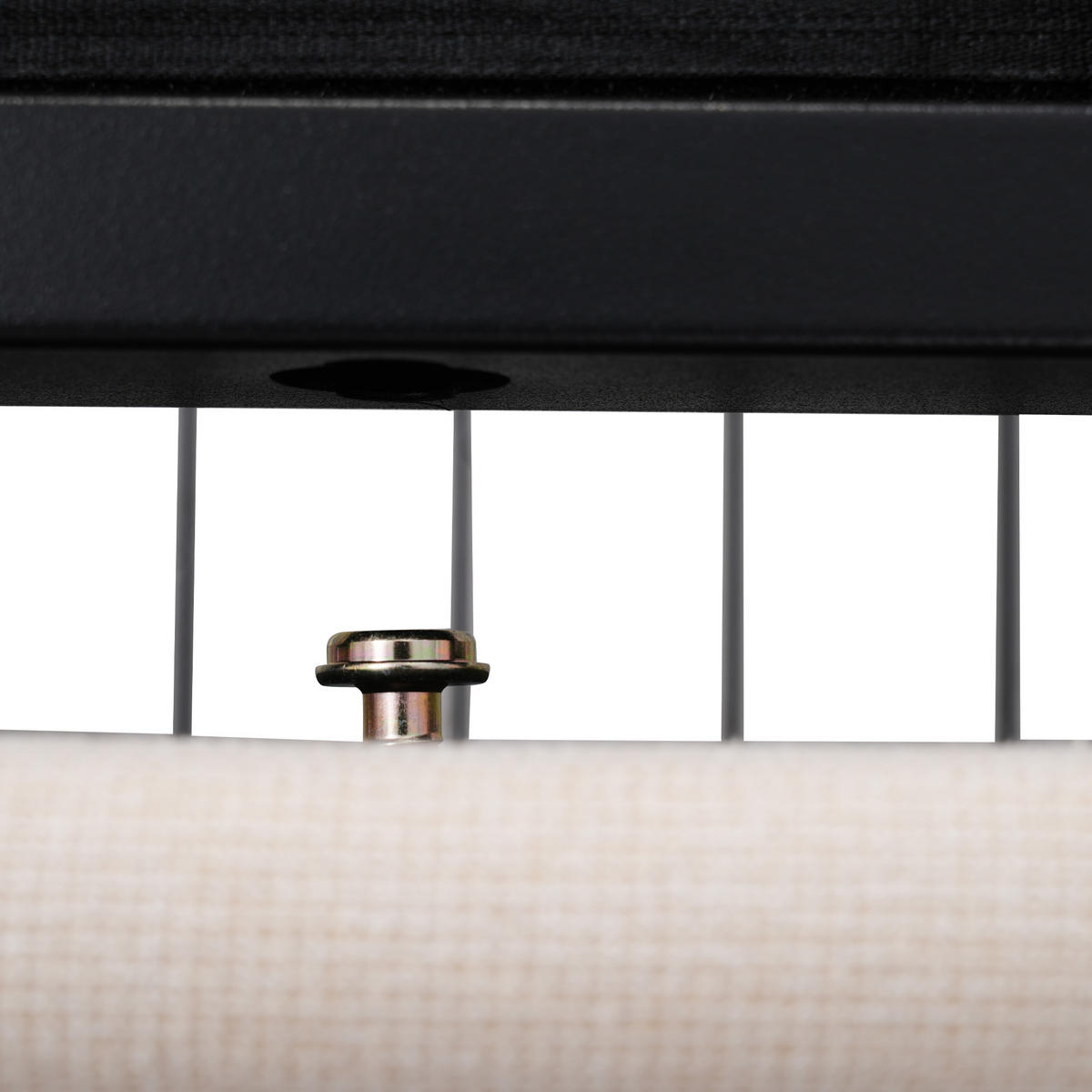 STAURAUMBETT 90/200 cm DE-00216, in Beige, LED und 2 Schubladen - Beige, Holz (90/200cm) - ComfortXL