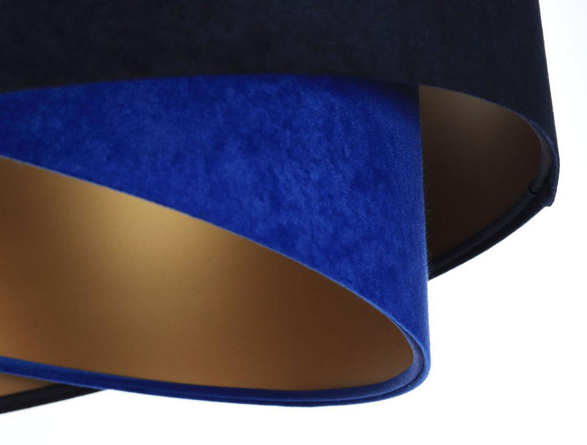 HÄNGELEUCHTE Blau 50/23 cm - Blau, Kunststoff (50/1/23cm) - ONZENO