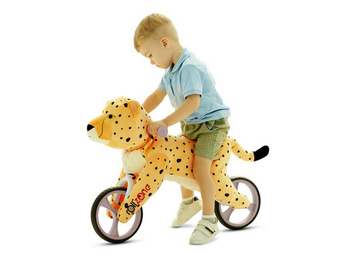 LAUFRAD Balance Gepard - Orange, Kunststoff (63/15/52cm) - TPFLiving