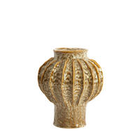 VAZE Hakone Grün 24/24/28.5 cm - Grün, Keramik (28.5cm) - Light & Living